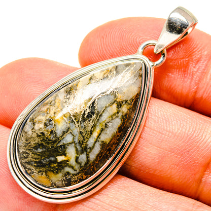 Pyrite Agate Pendants handcrafted by Ana Silver Co - PD756038