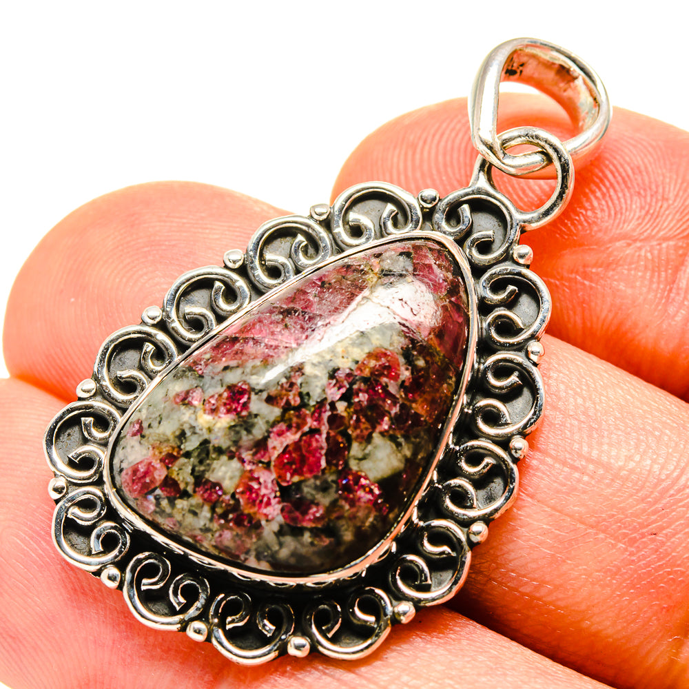 Russian Eudialyte Pendants handcrafted by Ana Silver Co - PD756039