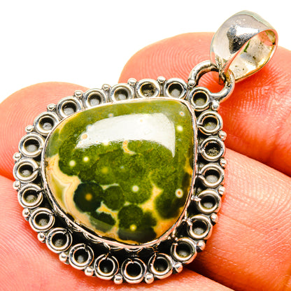 Ocean Jasper Pendants handcrafted by Ana Silver Co - PD756040