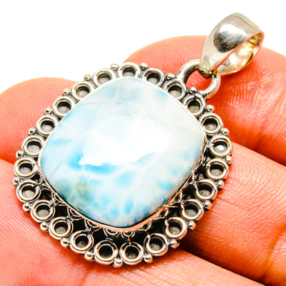 Larimar Pendants handcrafted by Ana Silver Co - PD756045