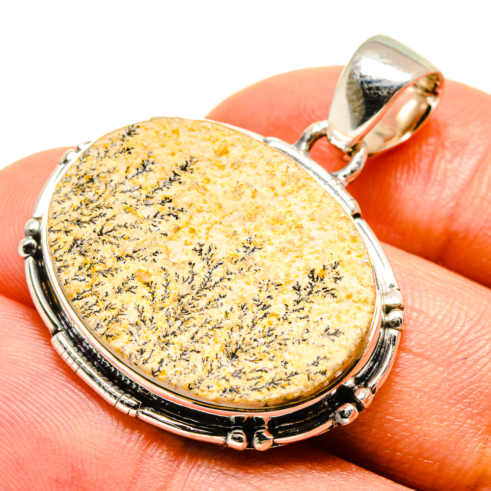 Germany Psilomelane Dendrite Pendants handcrafted by Ana Silver Co - PD756046