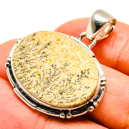 Germany Psilomelane Dendrite Pendants handcrafted by Ana Silver Co - PD756046