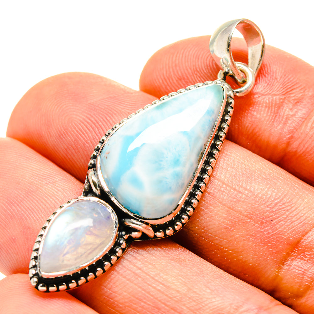 Larimar Pendants handcrafted by Ana Silver Co - PD756052