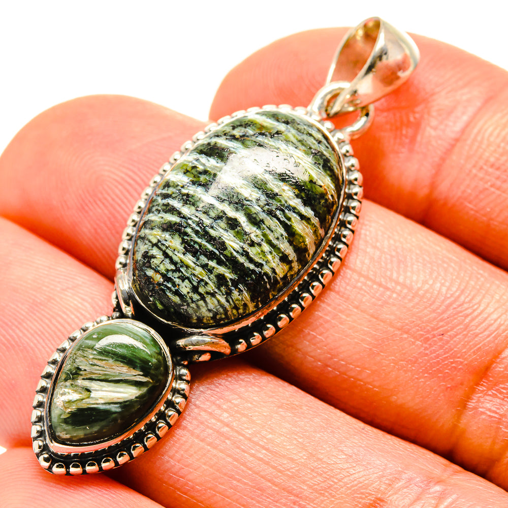 Lizard Jasper Pendants handcrafted by Ana Silver Co - PD756053
