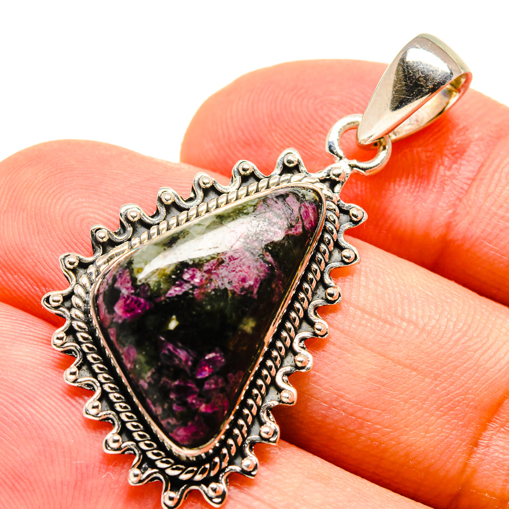 Russian Eudialyte Pendants handcrafted by Ana Silver Co - PD756062