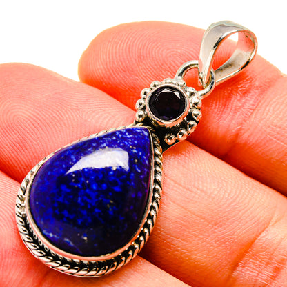 Lapis Lazuli Pendants handcrafted by Ana Silver Co - PD756063