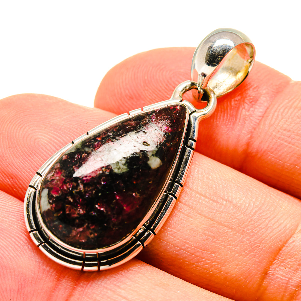 Russian Eudialyte Pendants handcrafted by Ana Silver Co - PD756066