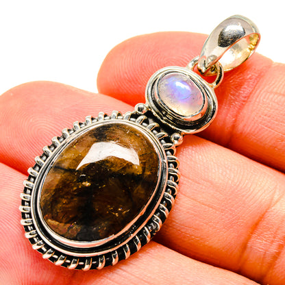 Chiastolite Pendants handcrafted by Ana Silver Co - PD756068