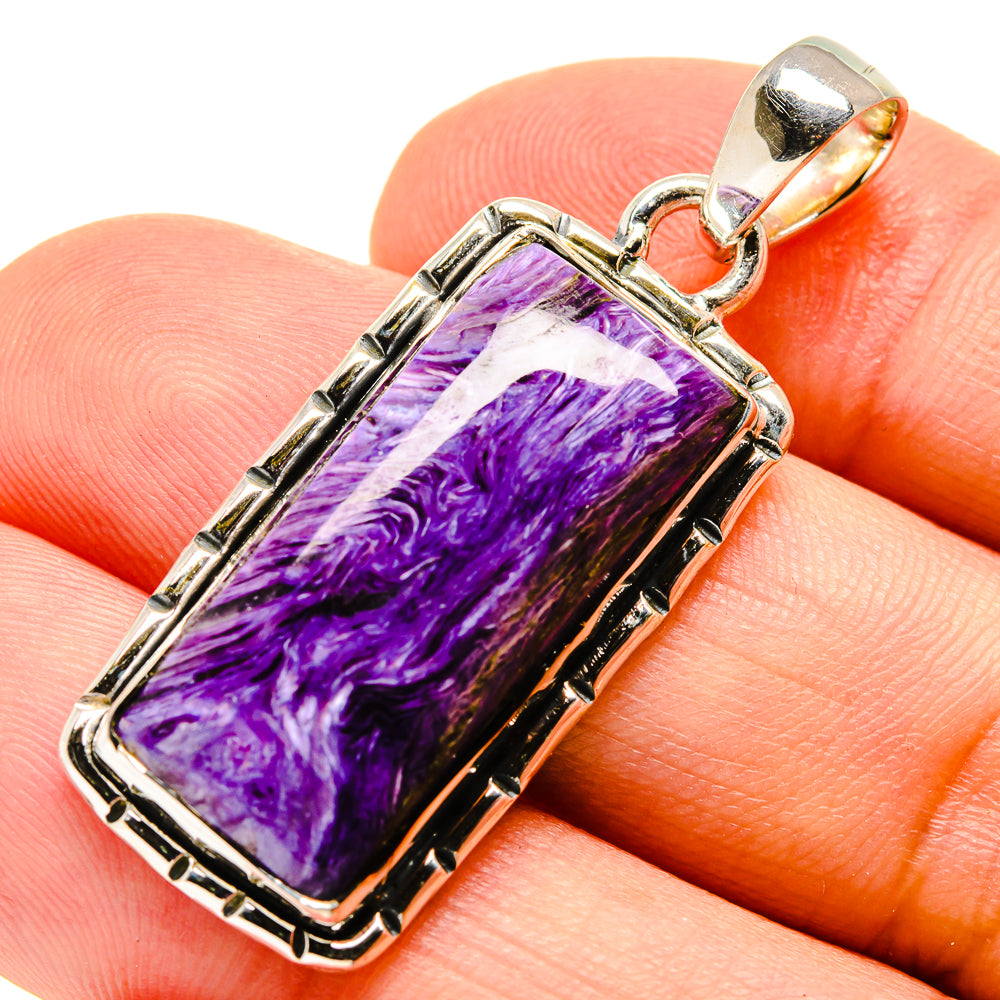 Charoite Pendants handcrafted by Ana Silver Co - PD756072