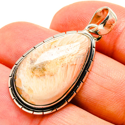 Scolecite Pendants handcrafted by Ana Silver Co - PD756078