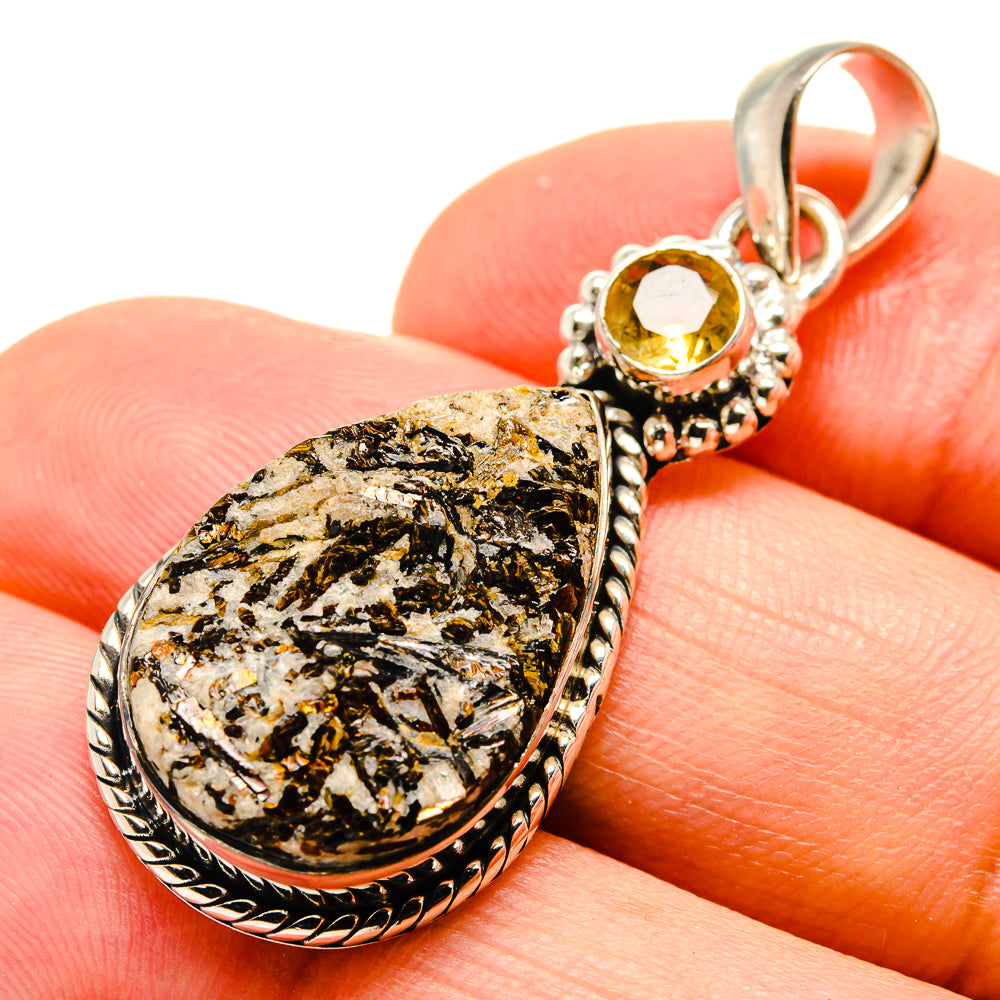 Astrophyllite Pendants handcrafted by Ana Silver Co - PD756080