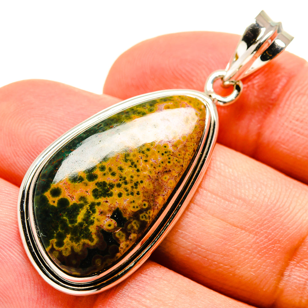 Ocean Jasper Pendants handcrafted by Ana Silver Co - PD756085