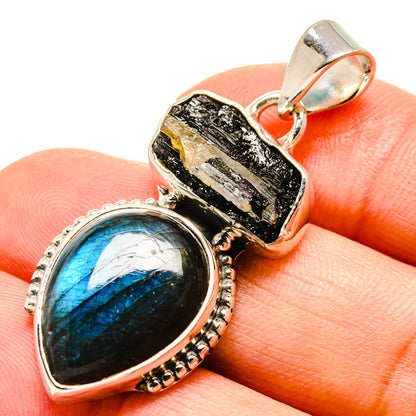 Labradorite Pendants handcrafted by Ana Silver Co - PD756091