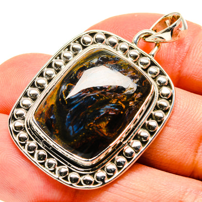 Pietersite Pendants handcrafted by Ana Silver Co - PD756105