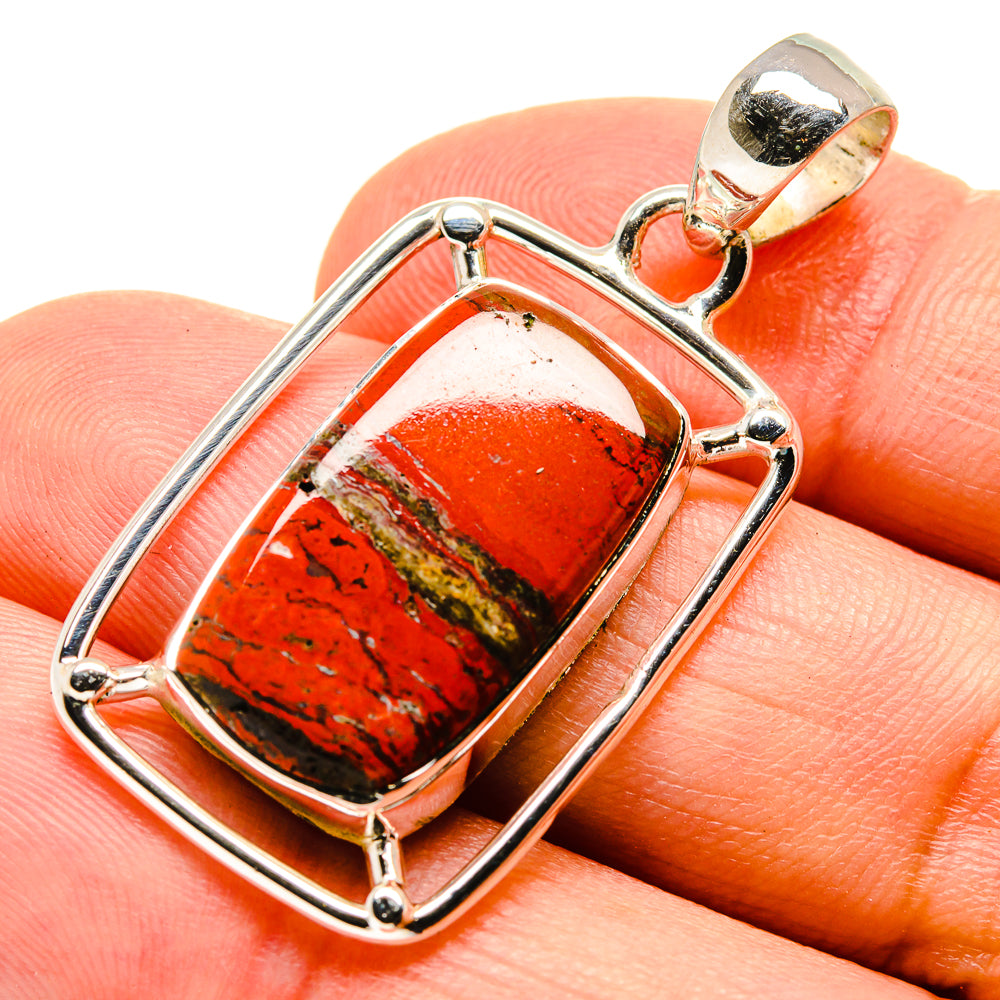 Red Jasper Pendants handcrafted by Ana Silver Co - PD756106