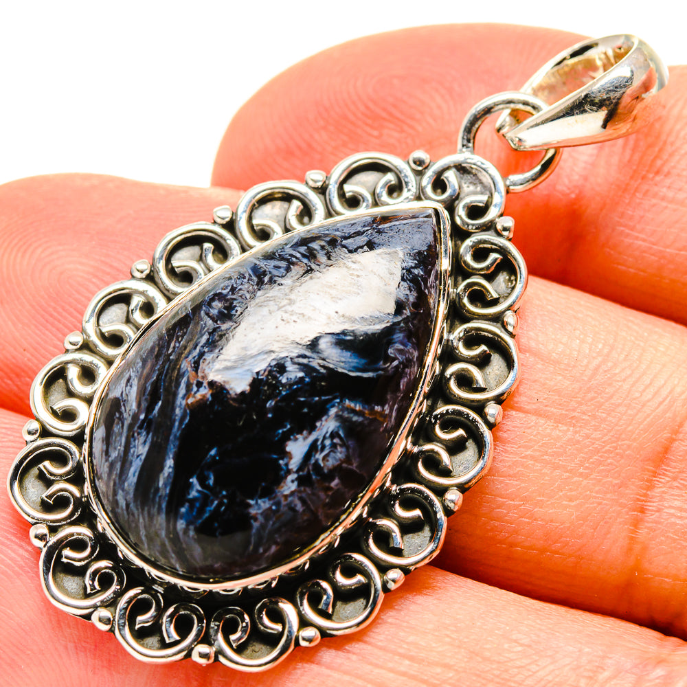 Pietersite Pendants handcrafted by Ana Silver Co - PD756107