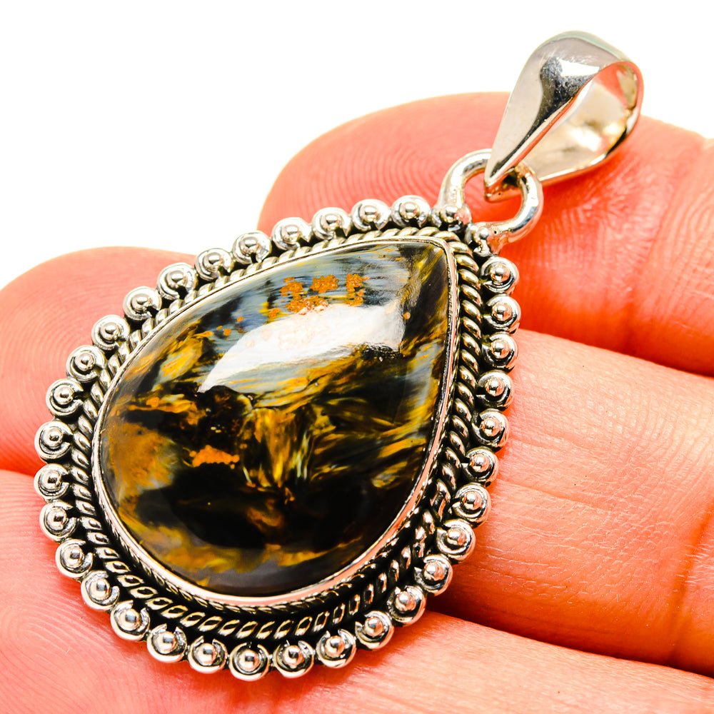 Pietersite Pendants handcrafted by Ana Silver Co - PD756108