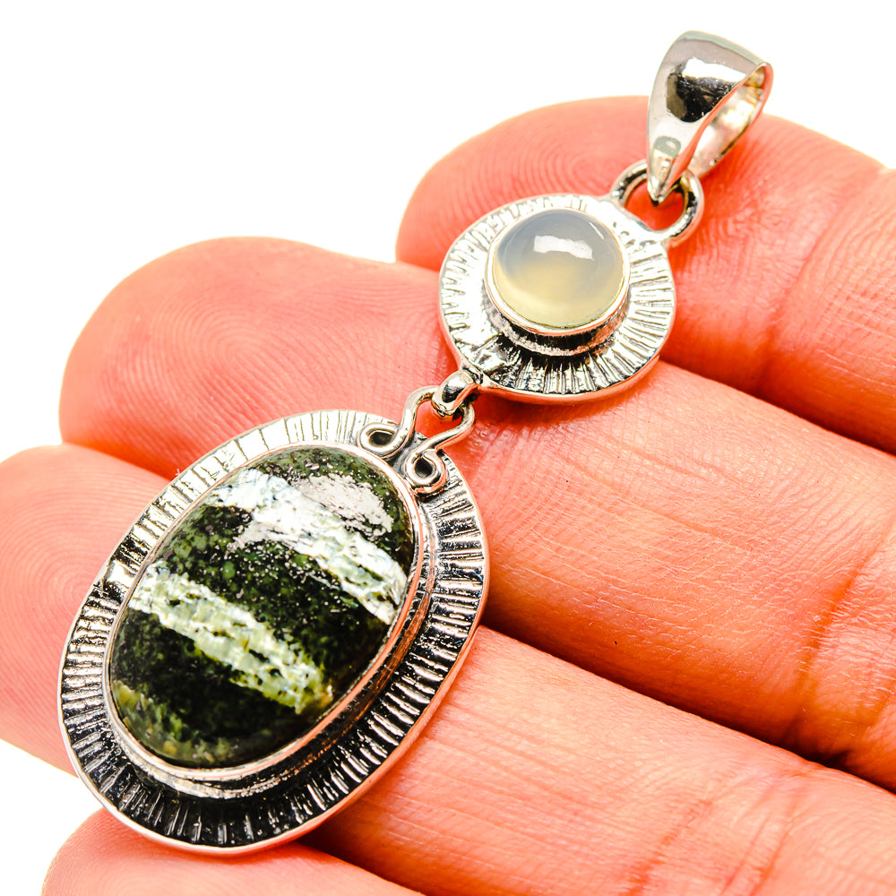 Lizard Jasper Pendants handcrafted by Ana Silver Co - PD756115