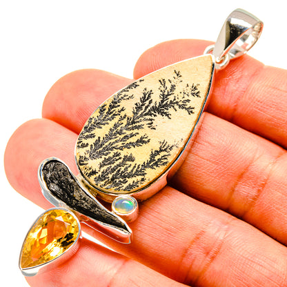 Germany Psilomelane Dendrite Pendants handcrafted by Ana Silver Co - PD756137