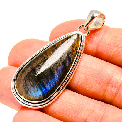 Labradorite Pendants handcrafted by Ana Silver Co - PD756139