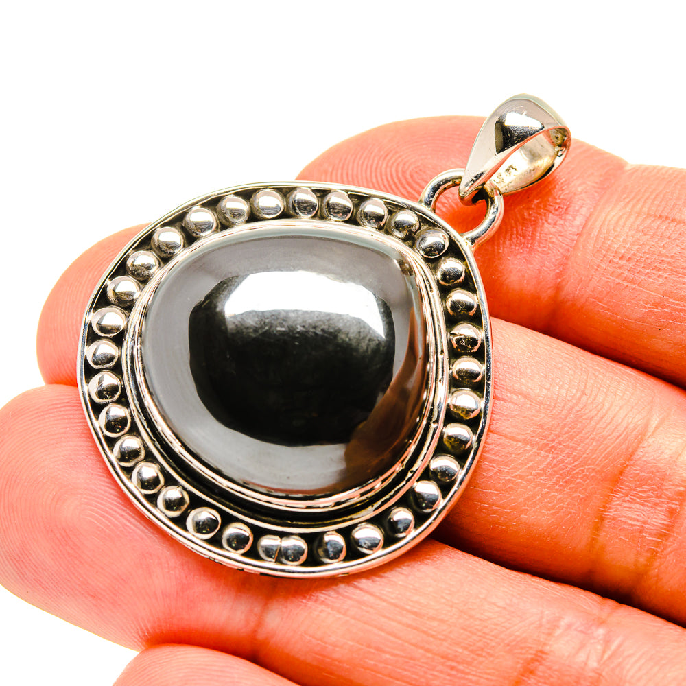 Hematite Pendants handcrafted by Ana Silver Co - PD756149