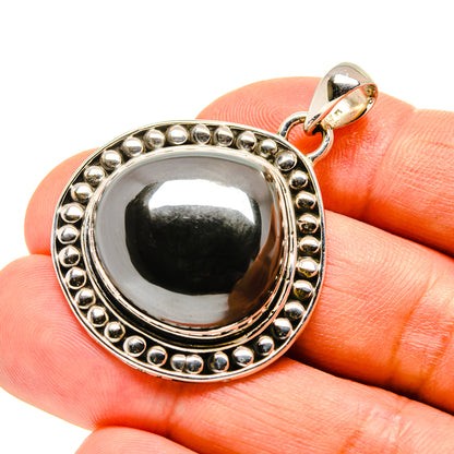 Hematite Pendants handcrafted by Ana Silver Co - PD756149