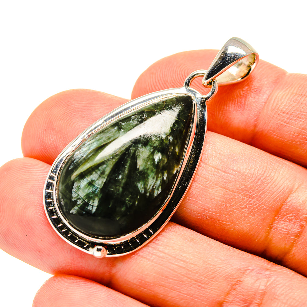 Seraphinite Pendants handcrafted by Ana Silver Co - PD756152