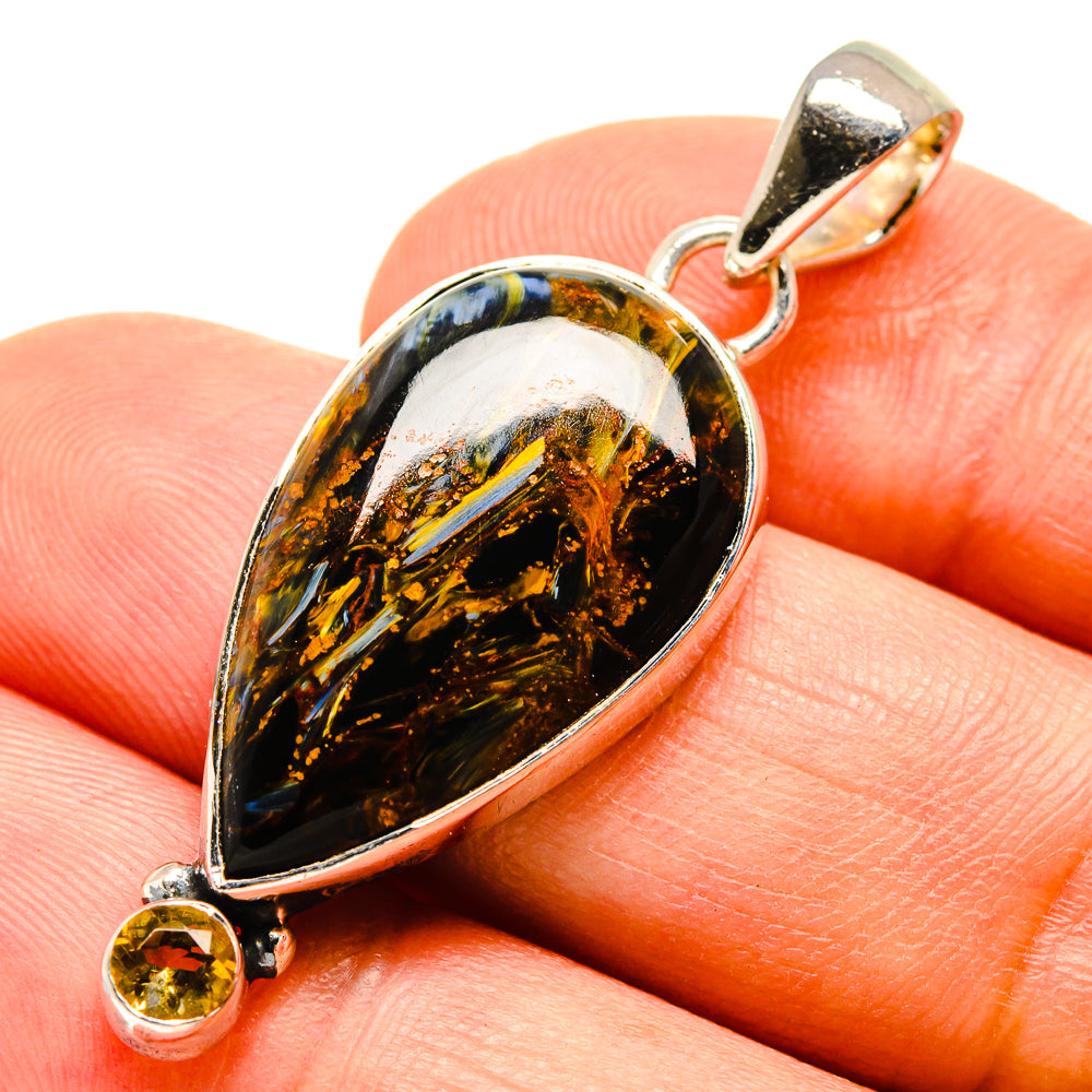 Pietersite Pendants handcrafted by Ana Silver Co - PD756155