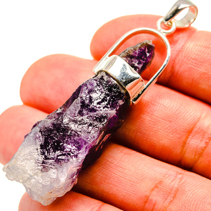 Amethyst Stalactite Pendants handcrafted by Ana Silver Co - PD756157