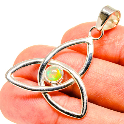 Ethiopian Opal Pendants handcrafted by Ana Silver Co - PD756165