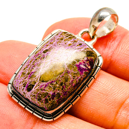Stichtite Pendants handcrafted by Ana Silver Co - PD756170