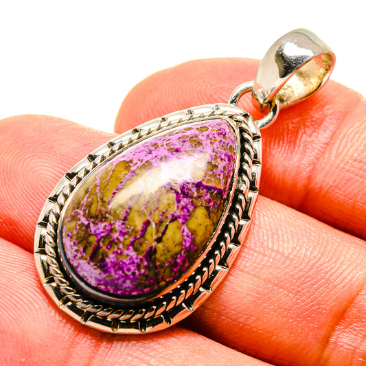 Stichtite Pendants handcrafted by Ana Silver Co - PD756178