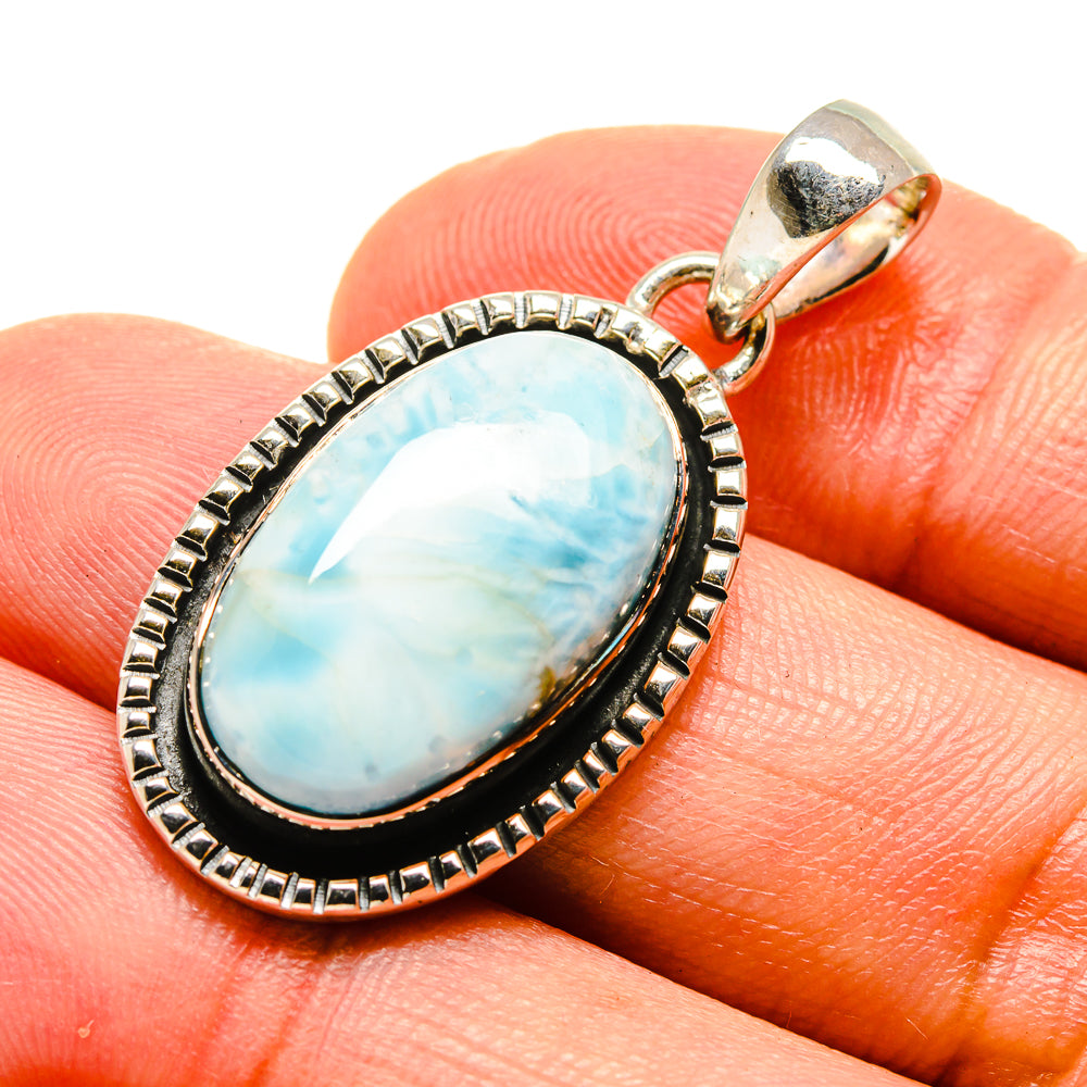 Larimar Pendants handcrafted by Ana Silver Co - PD756194