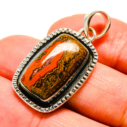 Moroccan Agate Pendants handcrafted by Ana Silver Co - PD756202