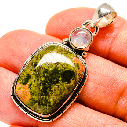 Unakite Pendants handcrafted by Ana Silver Co - PD756207