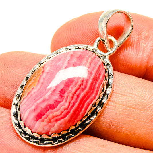 Rhodochrosite Pendants handcrafted by Ana Silver Co - PD756217