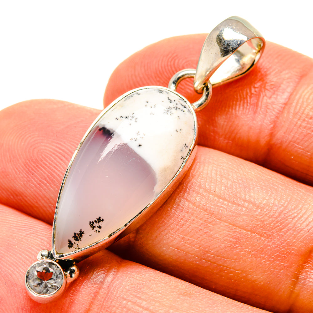 Dendritic Opal Pendants handcrafted by Ana Silver Co - PD756232