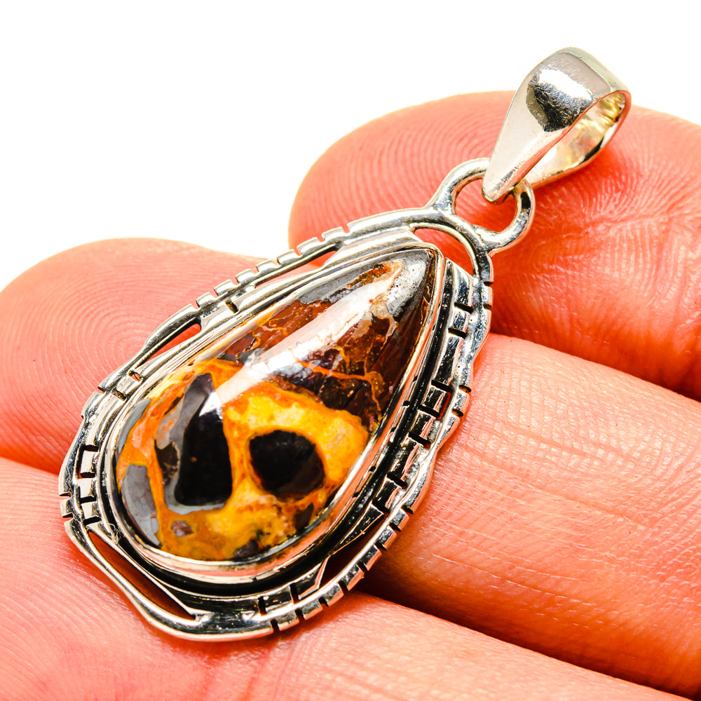 Bauxite Pendants handcrafted by Ana Silver Co - PD756235