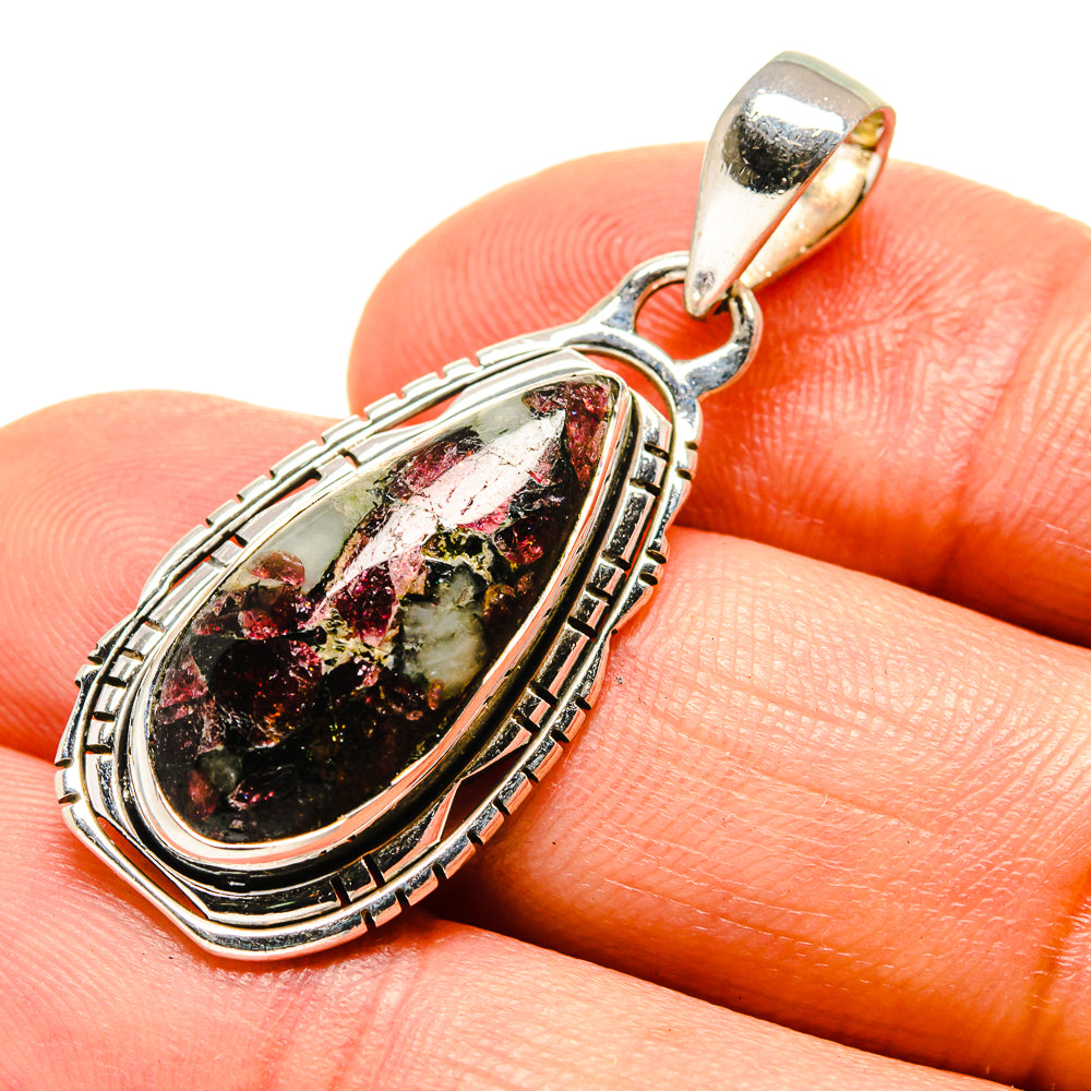 Russian Eudialyte Pendants handcrafted by Ana Silver Co - PD756240