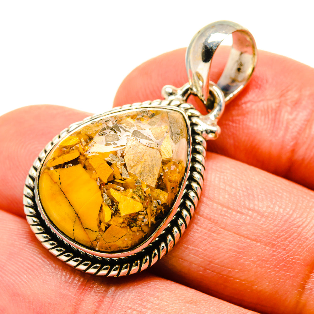 Brecciated Mookaite Pendants handcrafted by Ana Silver Co - PD756245