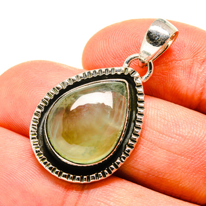 Prehnite Pendants handcrafted by Ana Silver Co - PD756251