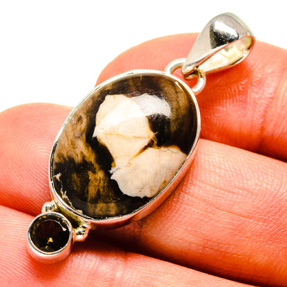 Peanut Wood Jasper Pendants handcrafted by Ana Silver Co - PD756256