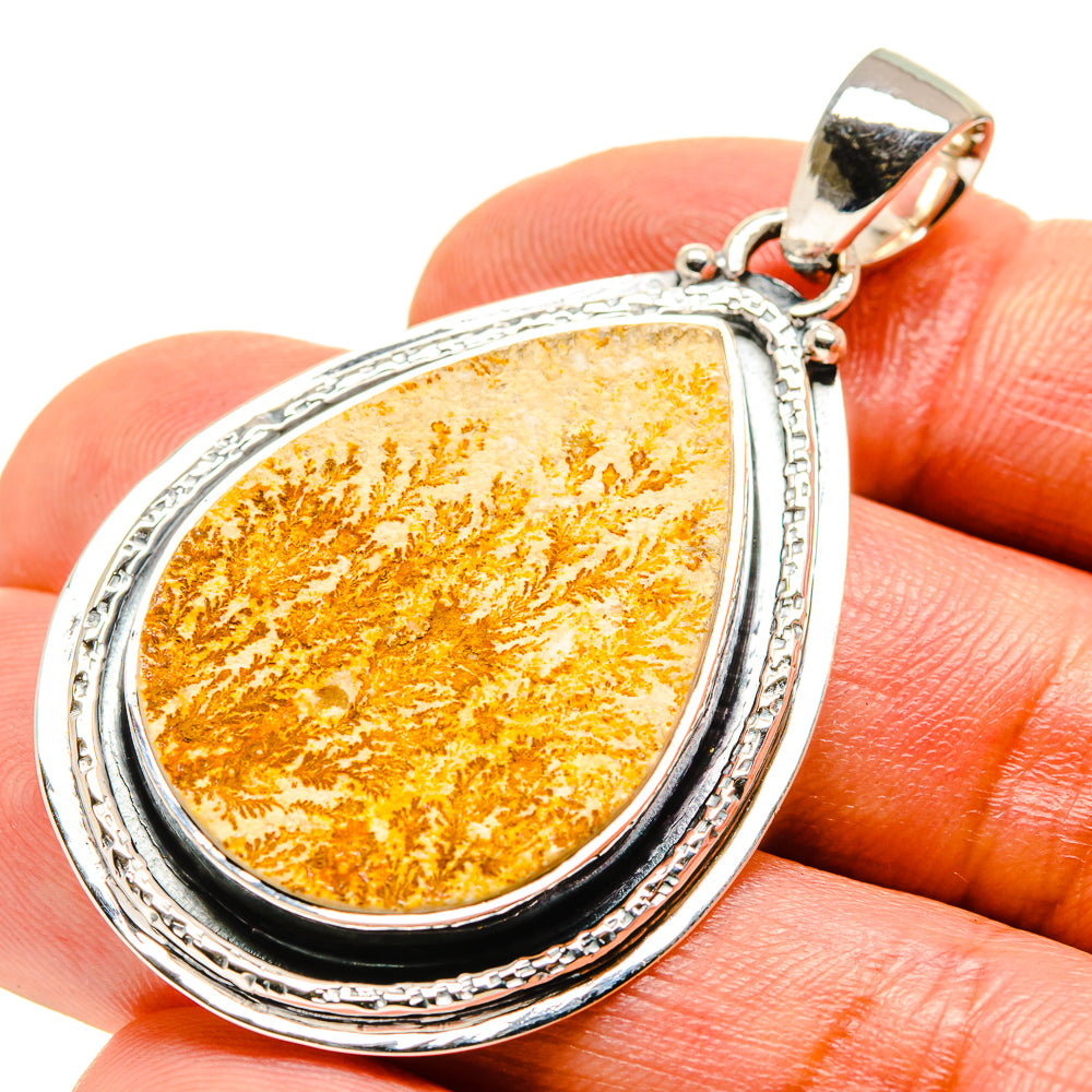 Germany Psilomelane Dendrite Pendants handcrafted by Ana Silver Co - PD756269
