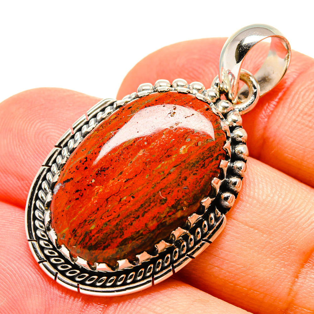 Red Jasper Pendants handcrafted by Ana Silver Co - PD756270