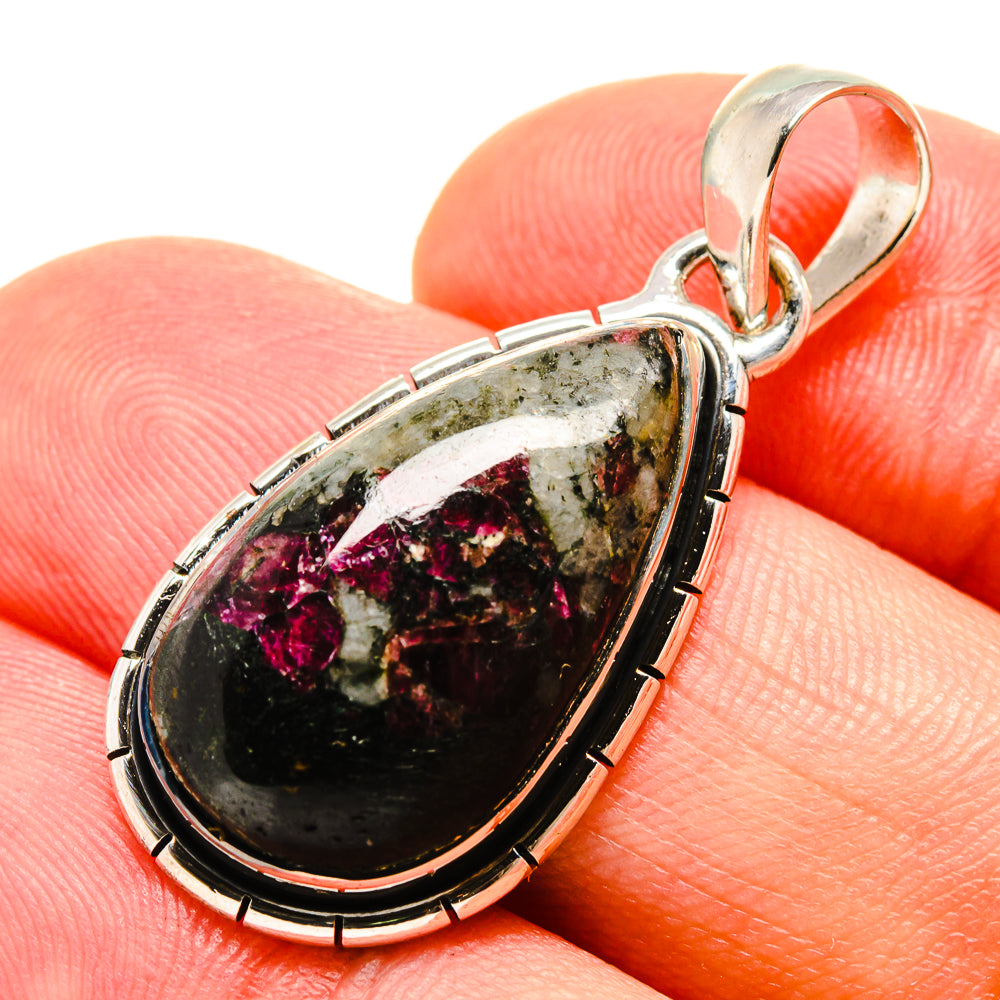 Russian Eudialyte Pendants handcrafted by Ana Silver Co - PD756271