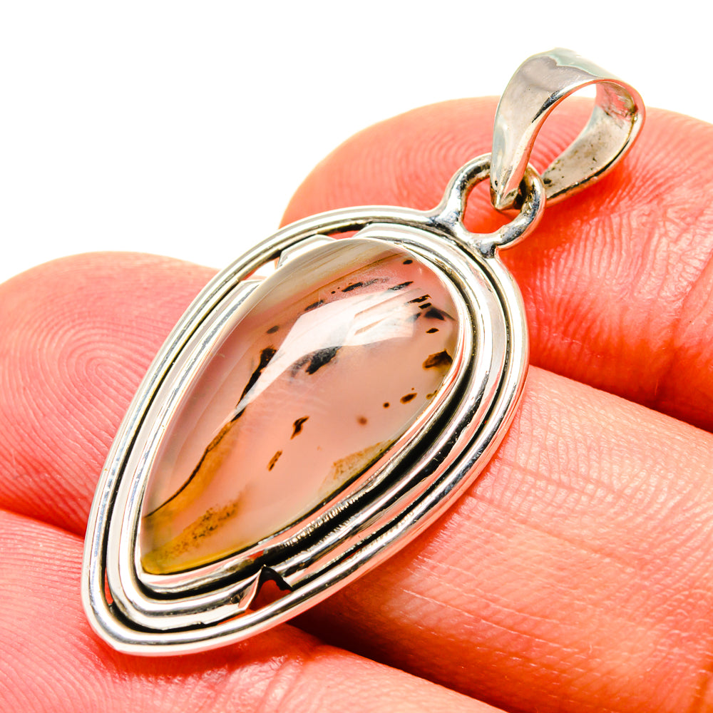 Montana Agate Pendants handcrafted by Ana Silver Co - PD756273