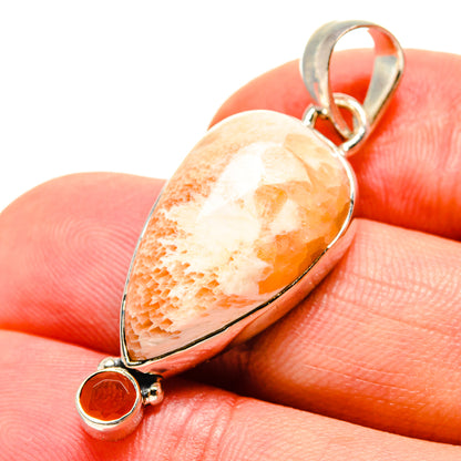 Scolecite Pendants handcrafted by Ana Silver Co - PD756276