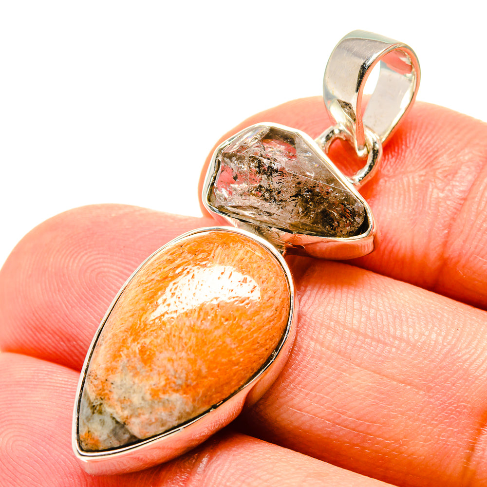 Bumble Bee Jasper Pendants handcrafted by Ana Silver Co - PD756287