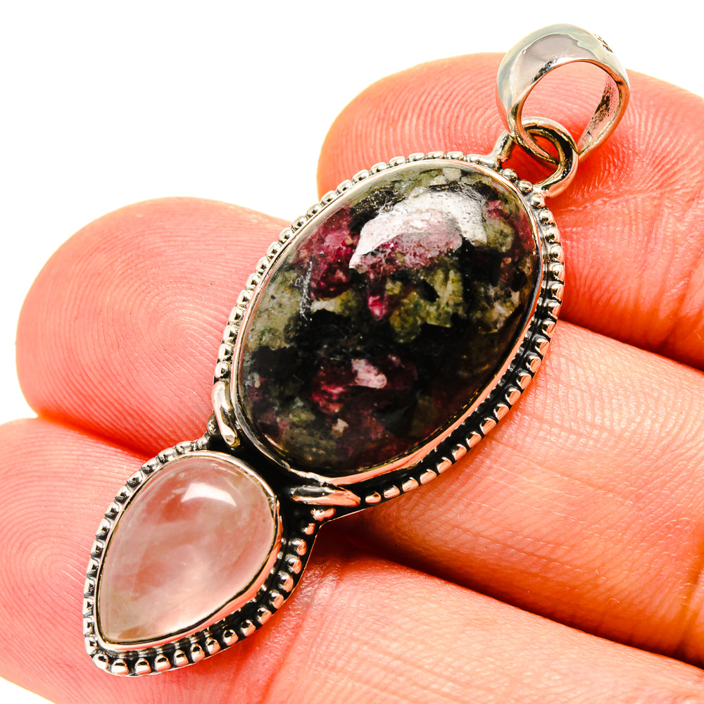Russian Eudialyte Pendants handcrafted by Ana Silver Co - PD756291
