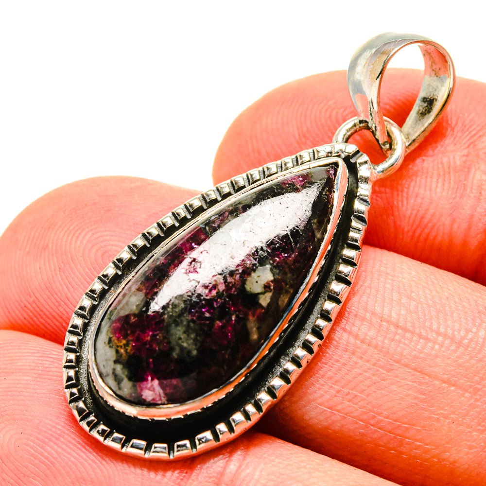 Russian Eudialyte Pendants handcrafted by Ana Silver Co - PD756299